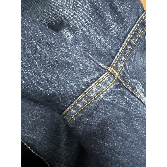 Pilcro Anthropologie Relaxed Straight Fit Jeans Womens Size 26P Distressed - Picture 9 of 15